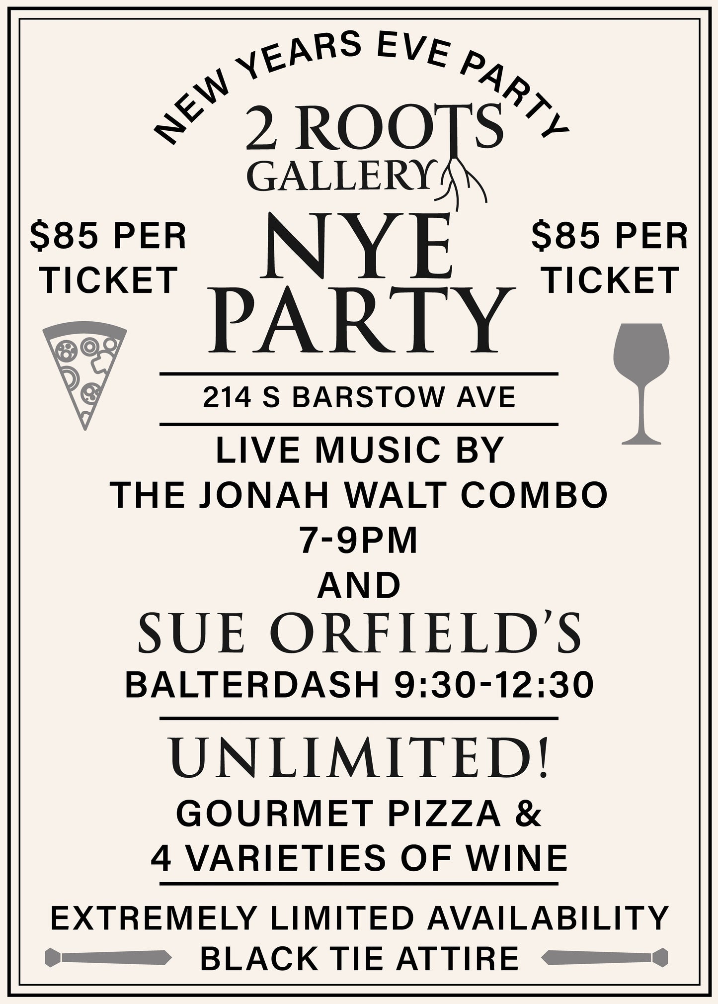 NYE Party Admission