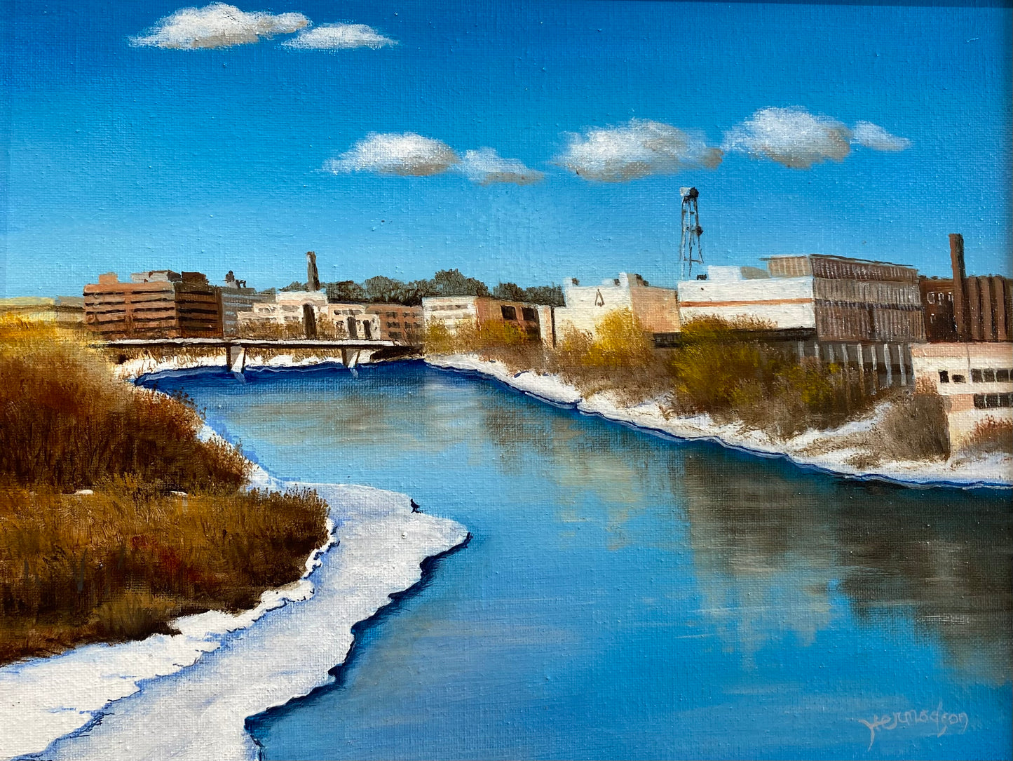 Warren Hermodson - View from Water Street