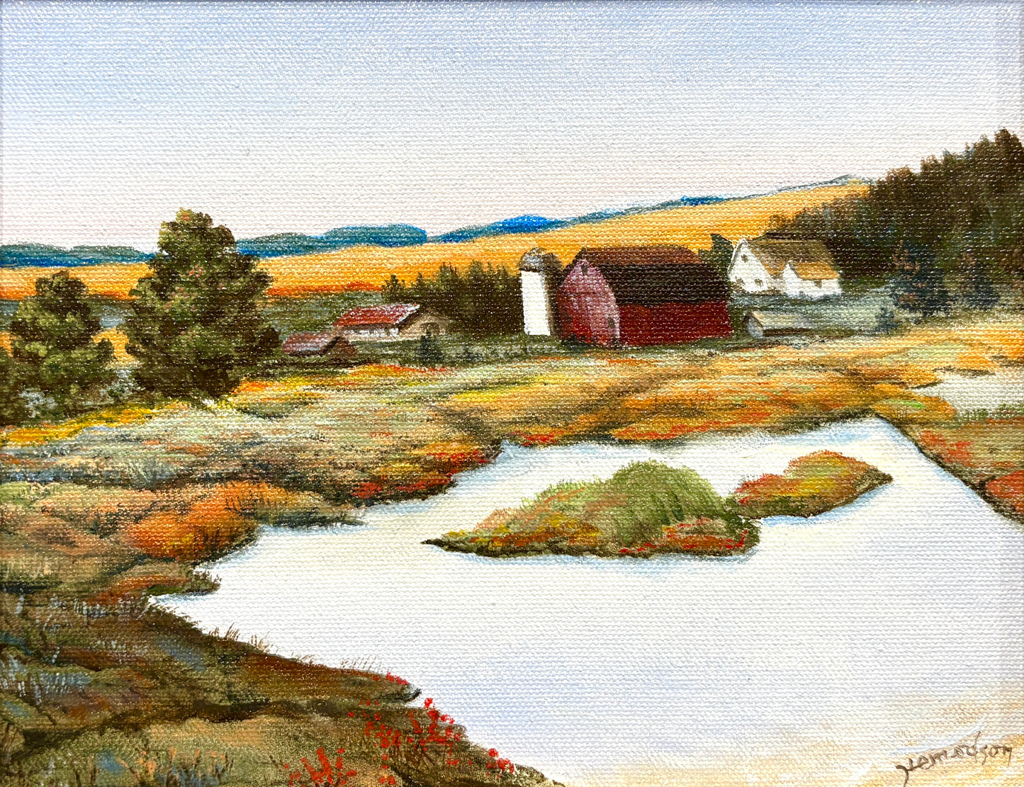 Warren Hermodson- Back Pond