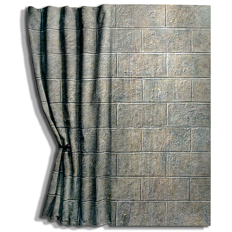 A cinder block wall that wants to show a softer side - Nolan Haan