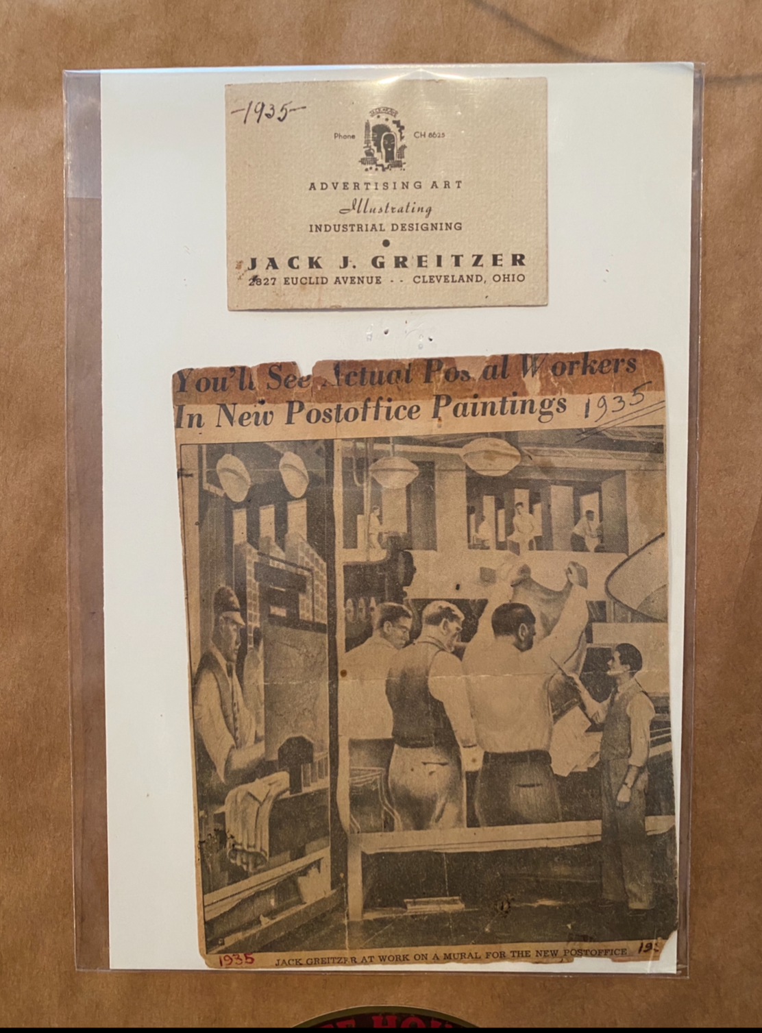 Genre Scene - WPA Artist Jack Greitzer