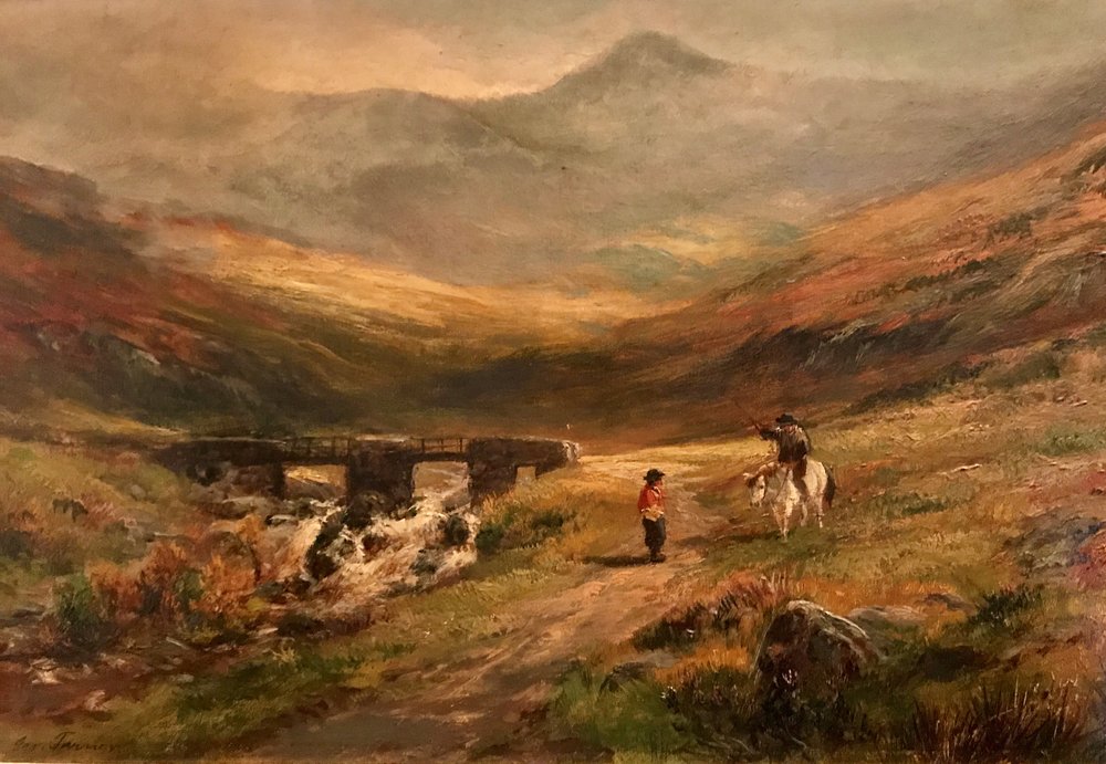 Snowdon from Pont-y-Garth (Northern Whales) - George Turner II