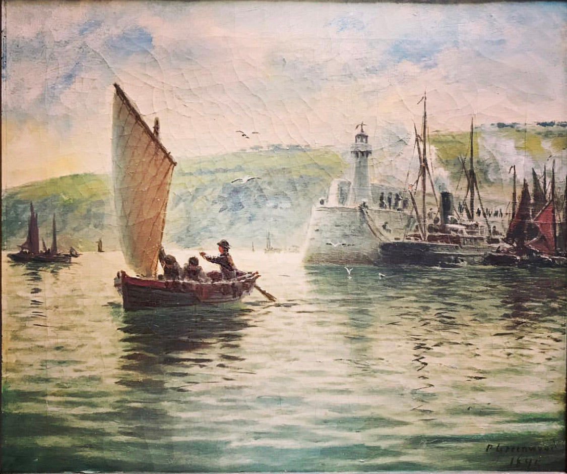 Leaving Harbour - George Parker Greenwood