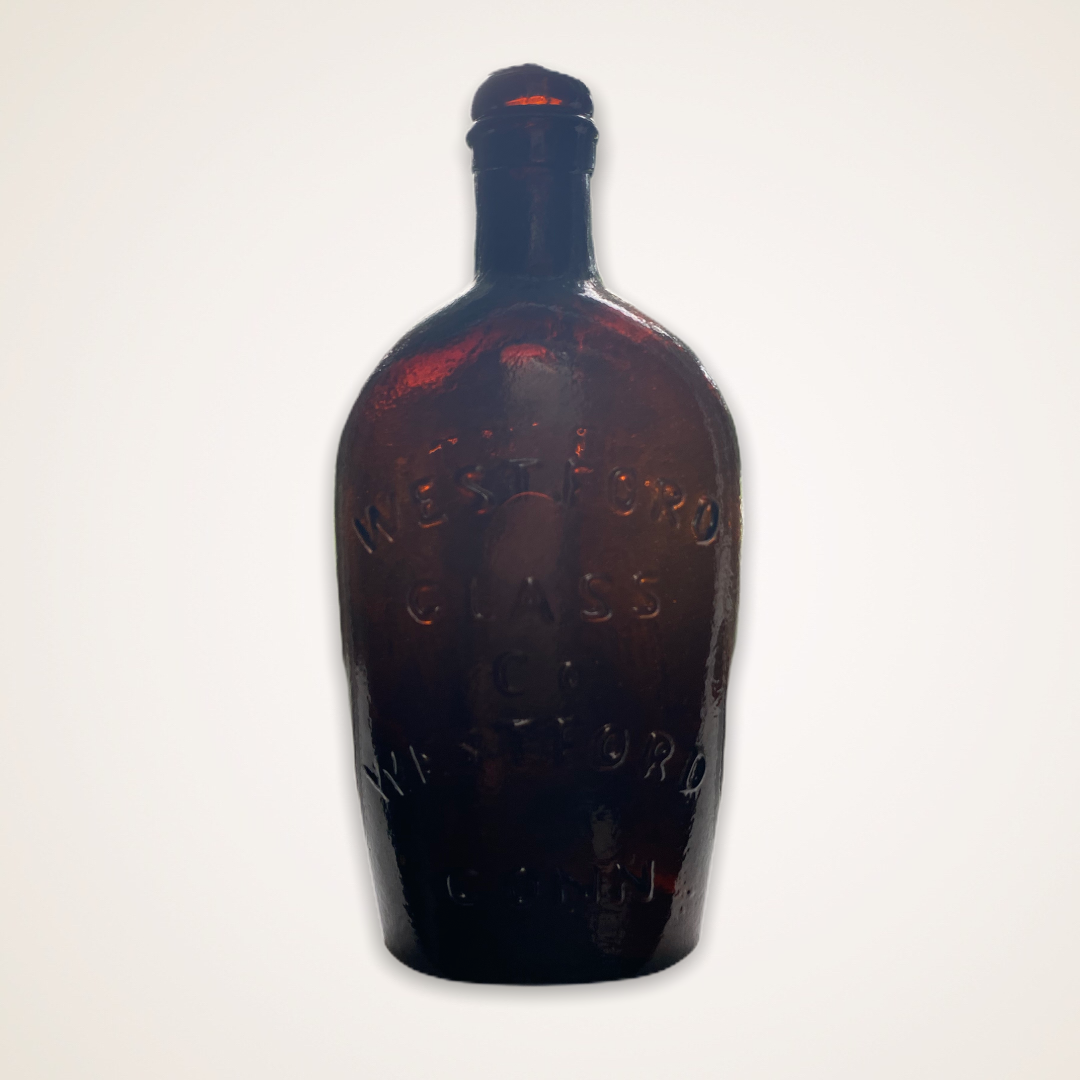 “Liberty” Eagle - "Westford / Glass / Co" Historical Flask