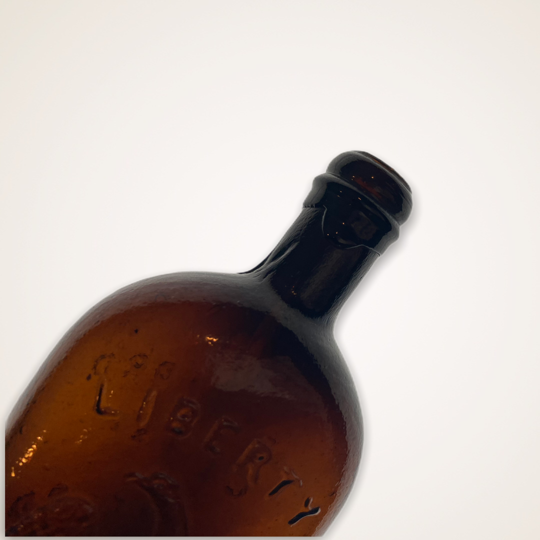 “Liberty” Eagle - "Westford / Glass / Co" Historical Flask