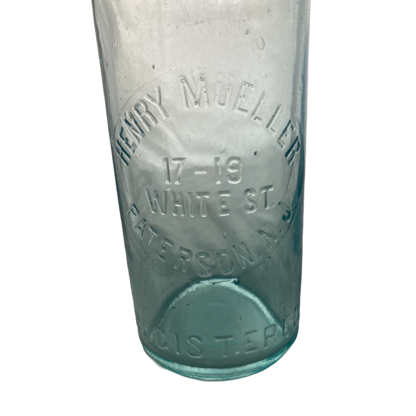 Henry Mueller / 17-19 White Street / Paterson N.J (Quart)