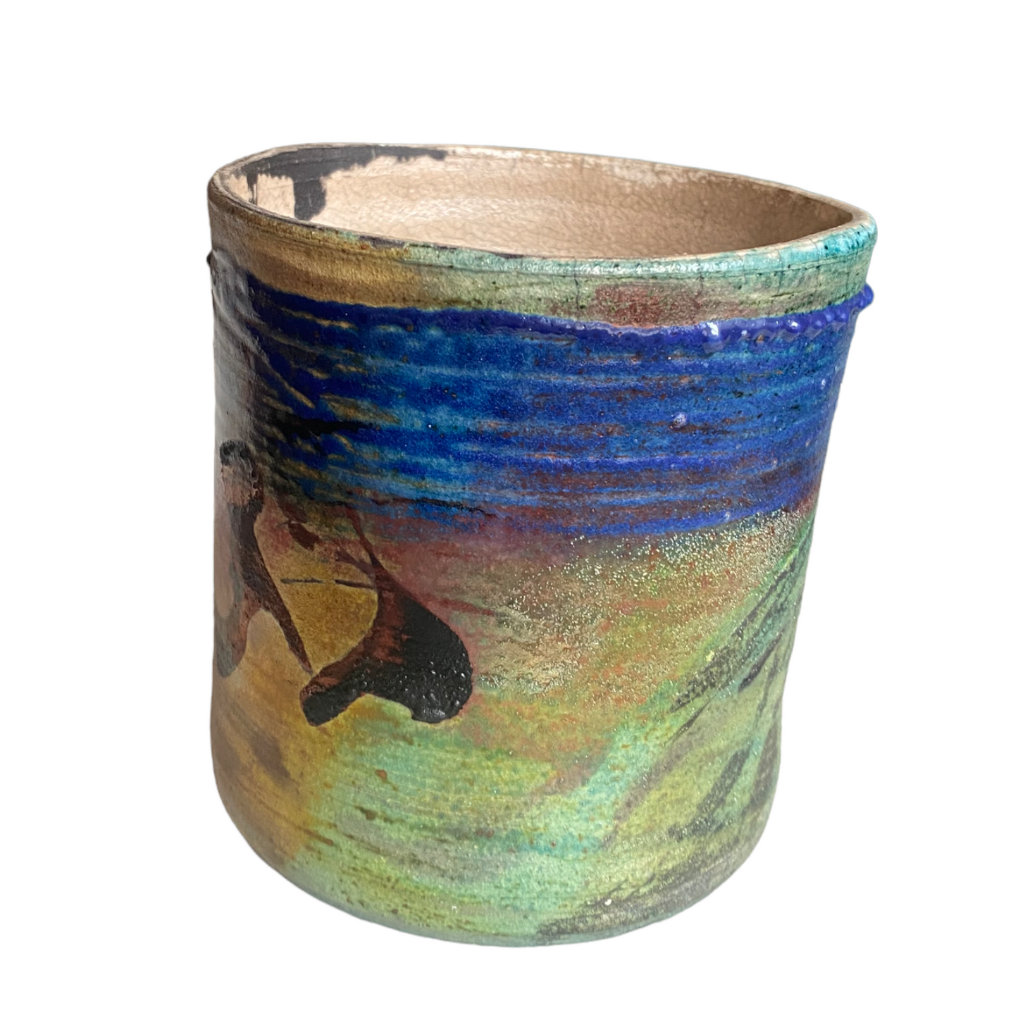 Mel Sundby - Raku Vase