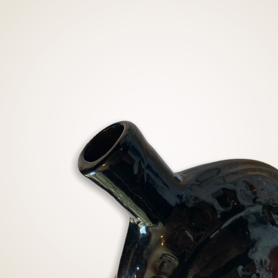 Eagle - "Liberty" And Oak Tree Historical Flask
