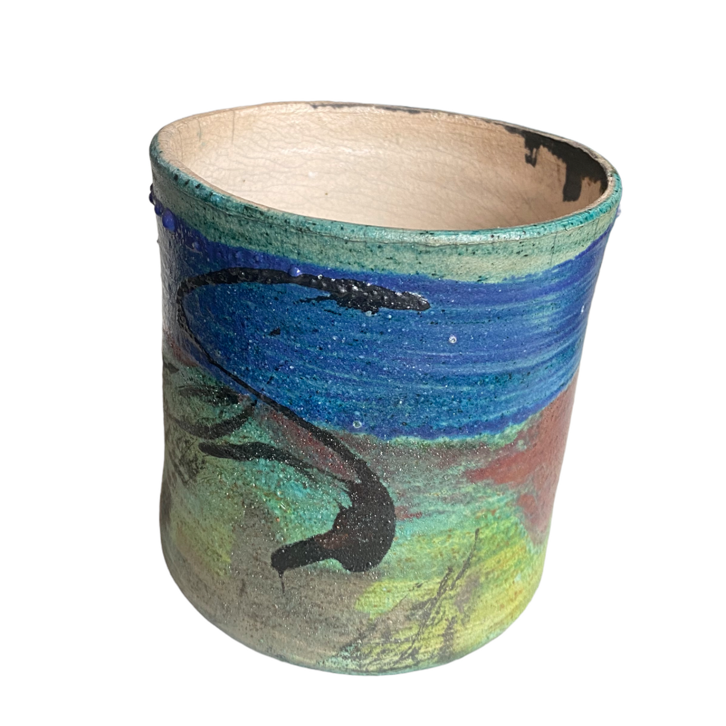Mel Sundby - Raku Vase