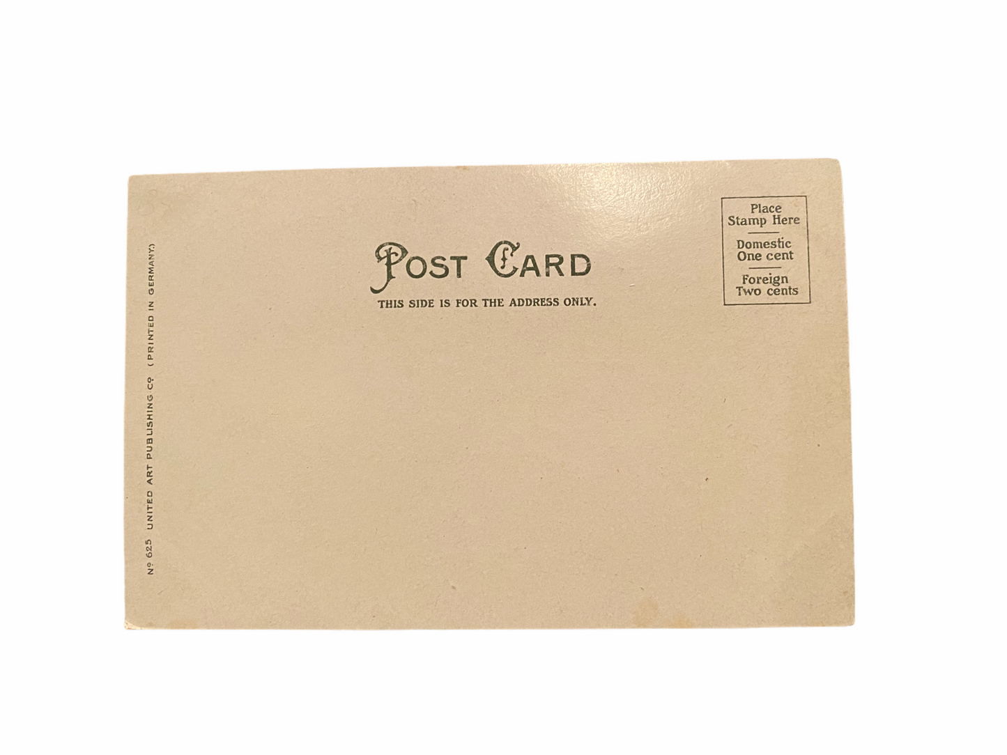 Philadelphia, Betty Ross House 1901-1907 Undivided Back Era Unused
