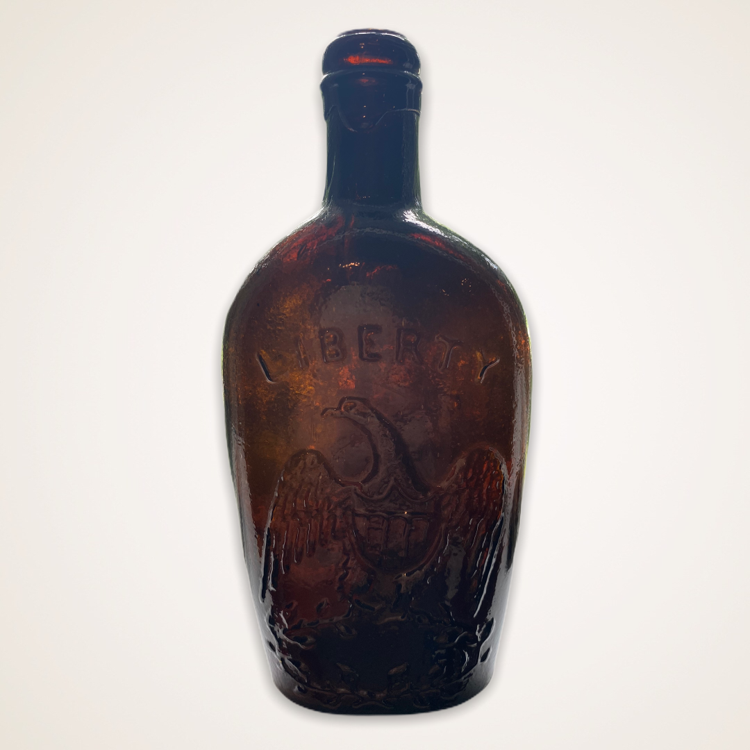 “Liberty” Eagle - "Westford / Glass / Co" Historical Flask