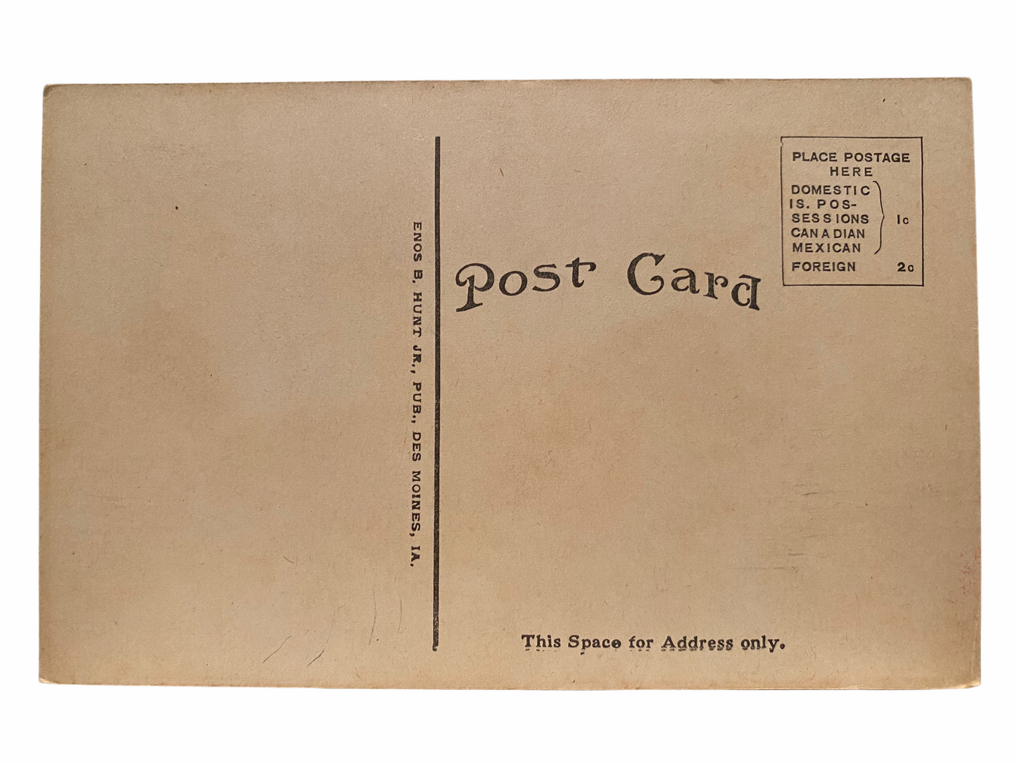 The Seven Towers, Des Moines Iowa. Unused Postcard Circa 1907-1915