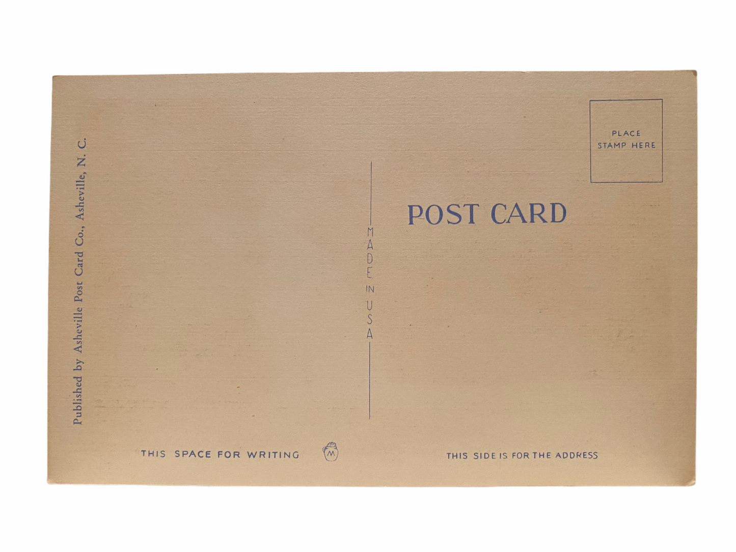 Beautiful Waterfall at Riverside Near Buena Vista, Virginia. Unused Linen Postcard Circa 1930-1944
