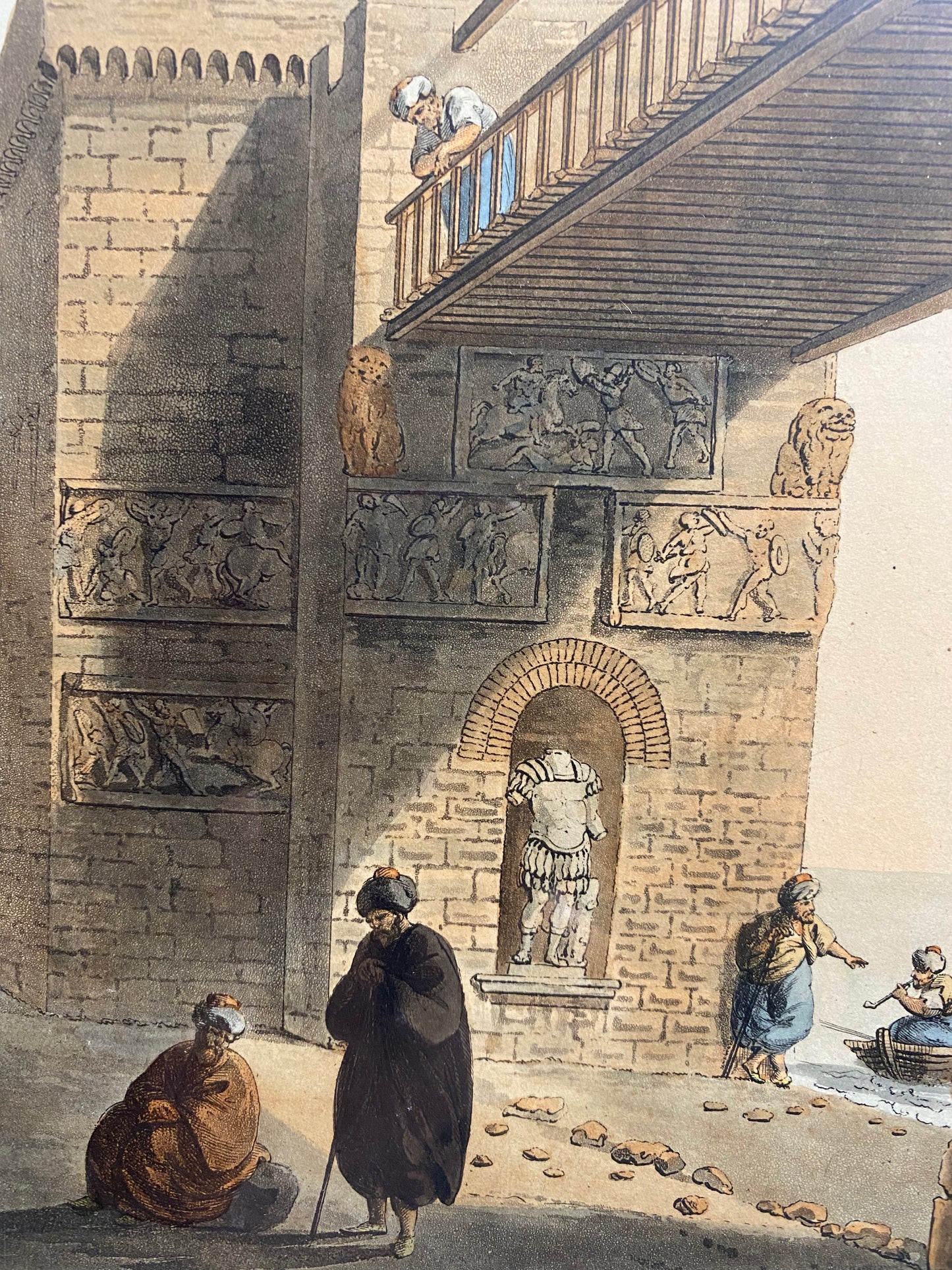 The Castle of Boudron in the Gulf of Stancio - Mayer Luigi - Circa 1803