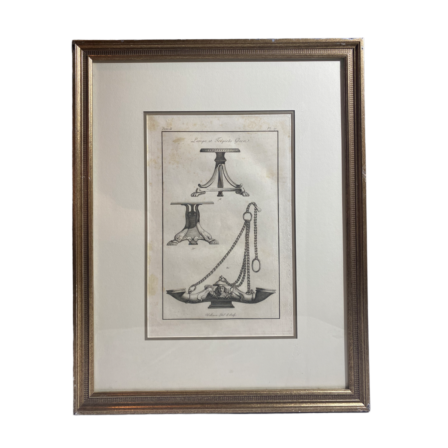 Late 18th Century / Early 19th Century Engraving by Nicolas Xavier Willemin