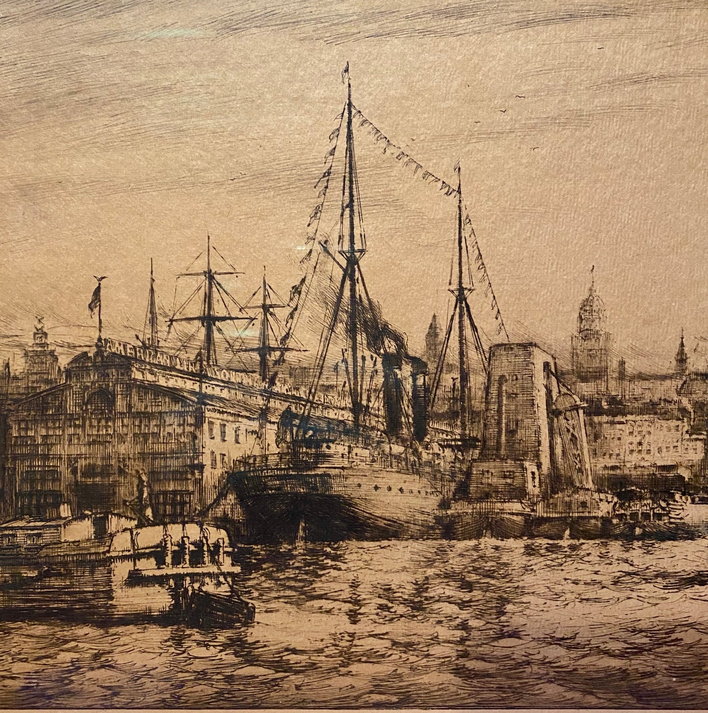 New York Waterfront - Charles A Vanderhoof