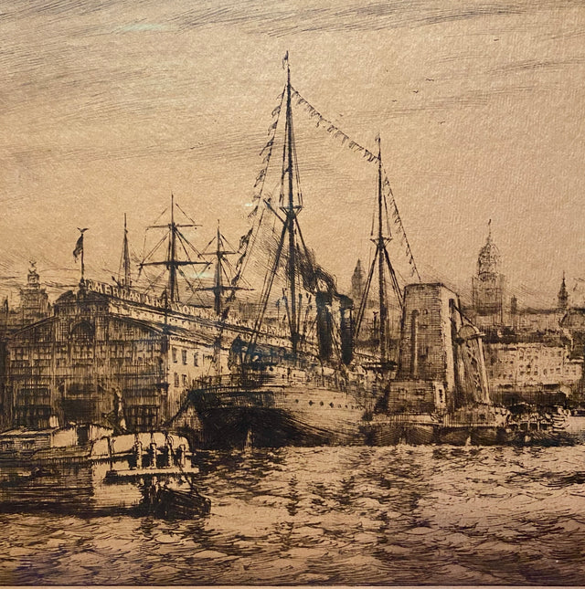 New York Waterfront - Charles A Vanderhoof