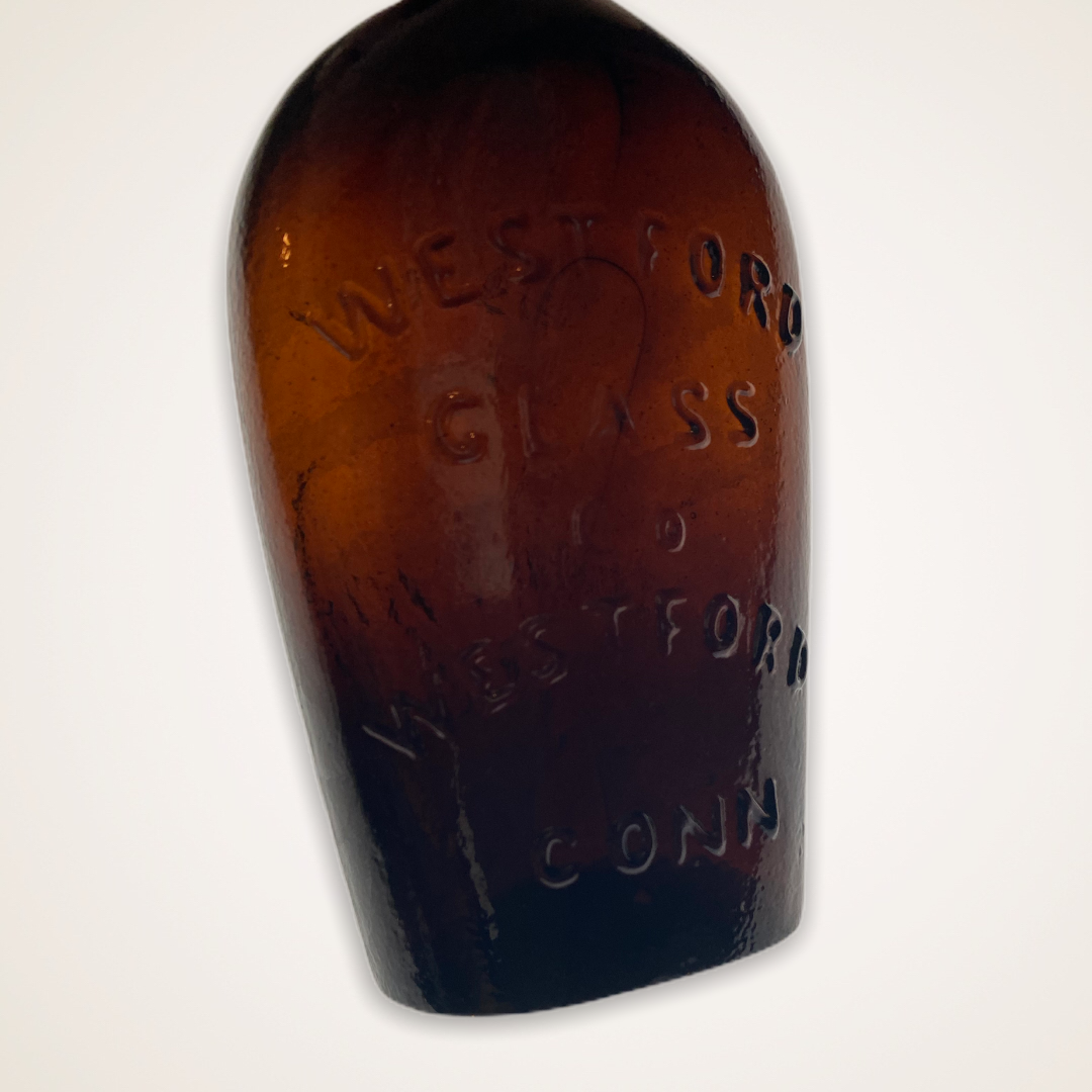 “Liberty” Eagle - "Westford / Glass / Co" Historical Flask