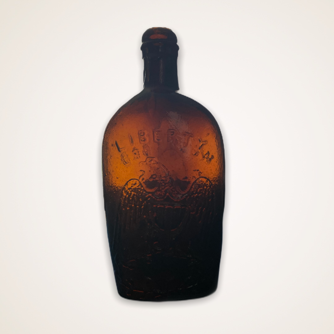 “Liberty” Eagle - "Westford / Glass / Co" Historical Flask