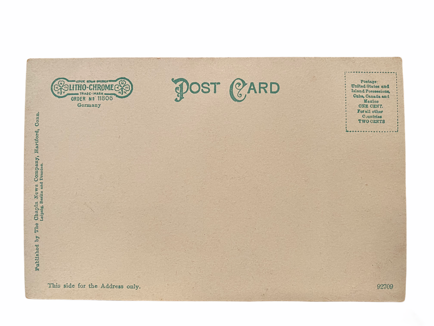 Elks Building, Prospect Street, Hartford Connecticut. Unused Postcard Circa 1901-1907