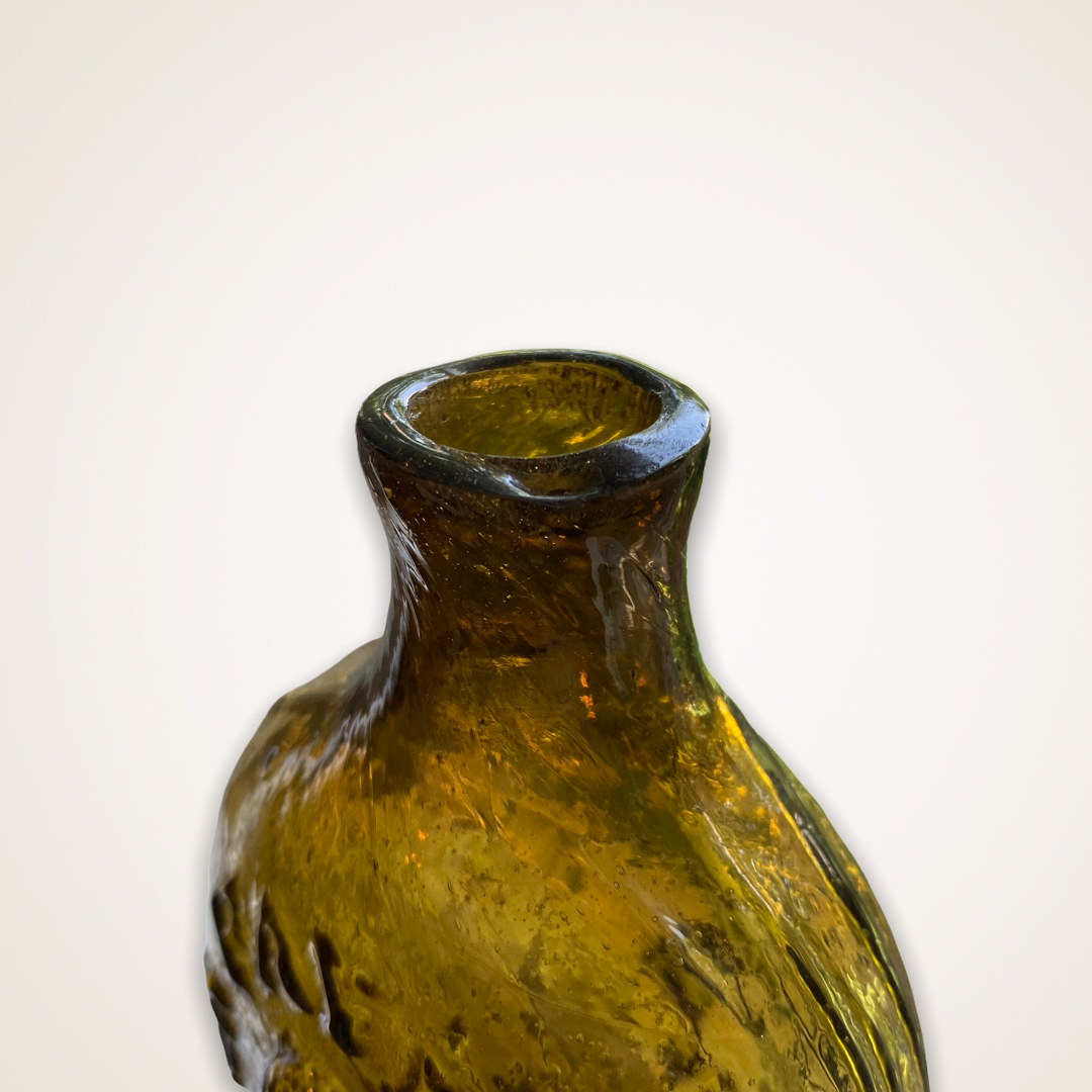 "Lafayette" And Bust - Liberty Cap Portrait Flask
