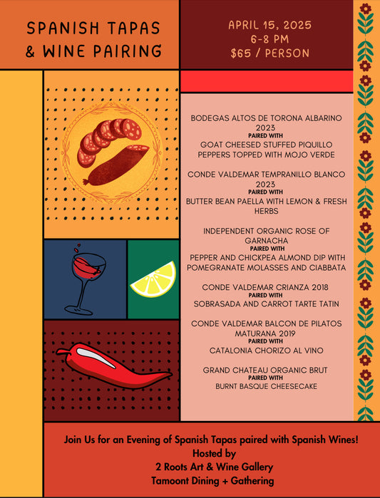 Spanish Tapas Wine Pairing