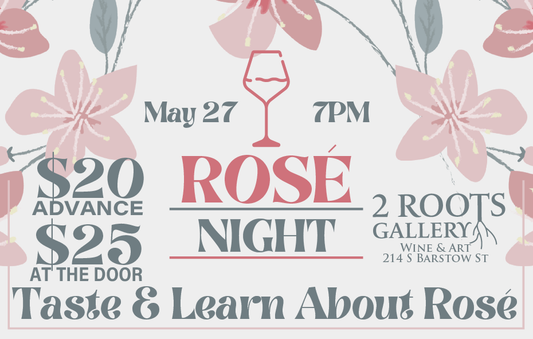 Rose Tasting at 2 Roots