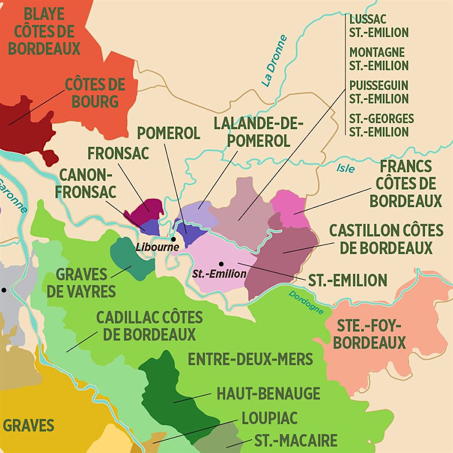 Right Bank & Entre-Deux-Mers Bordeaux Tasting - Limited Seating 7pm on Tues Oct. 21st at 2 Roots