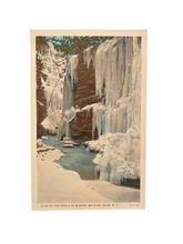 Load image into Gallery viewer, Glen of the Pools in Winter, Watkins Glen New York. Unused Postcard Circa 1915-1930