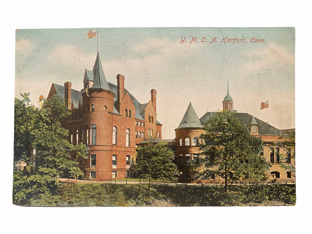 Y.M.C.A. - Hartford Connecticut. Unused Postcard Circa 1901-1907
