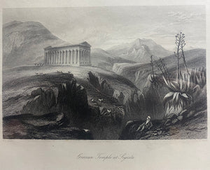 Grecian Temple at Segesta - J. Sands & W. L. Leitch