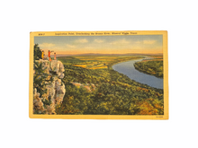 Load image into Gallery viewer, Inspiration Point, Overlooking the Brazos River, Mineral Wells, Texas. Linen Era Postcard Unused