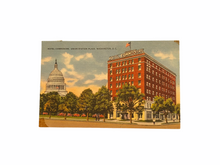 Load image into Gallery viewer, Hotel Commodore. Union Station Plaza, Washington, D.C. Postcard Sent Jan. 1957