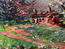 Load image into Gallery viewer, Pink Cabin in the Woods 1989 - Morris Katz