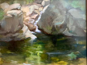 Mackenzie Swenson - Waterfall and Pond